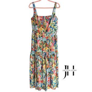 NWT Aidan Mattox Floral Print Dress, Size 8